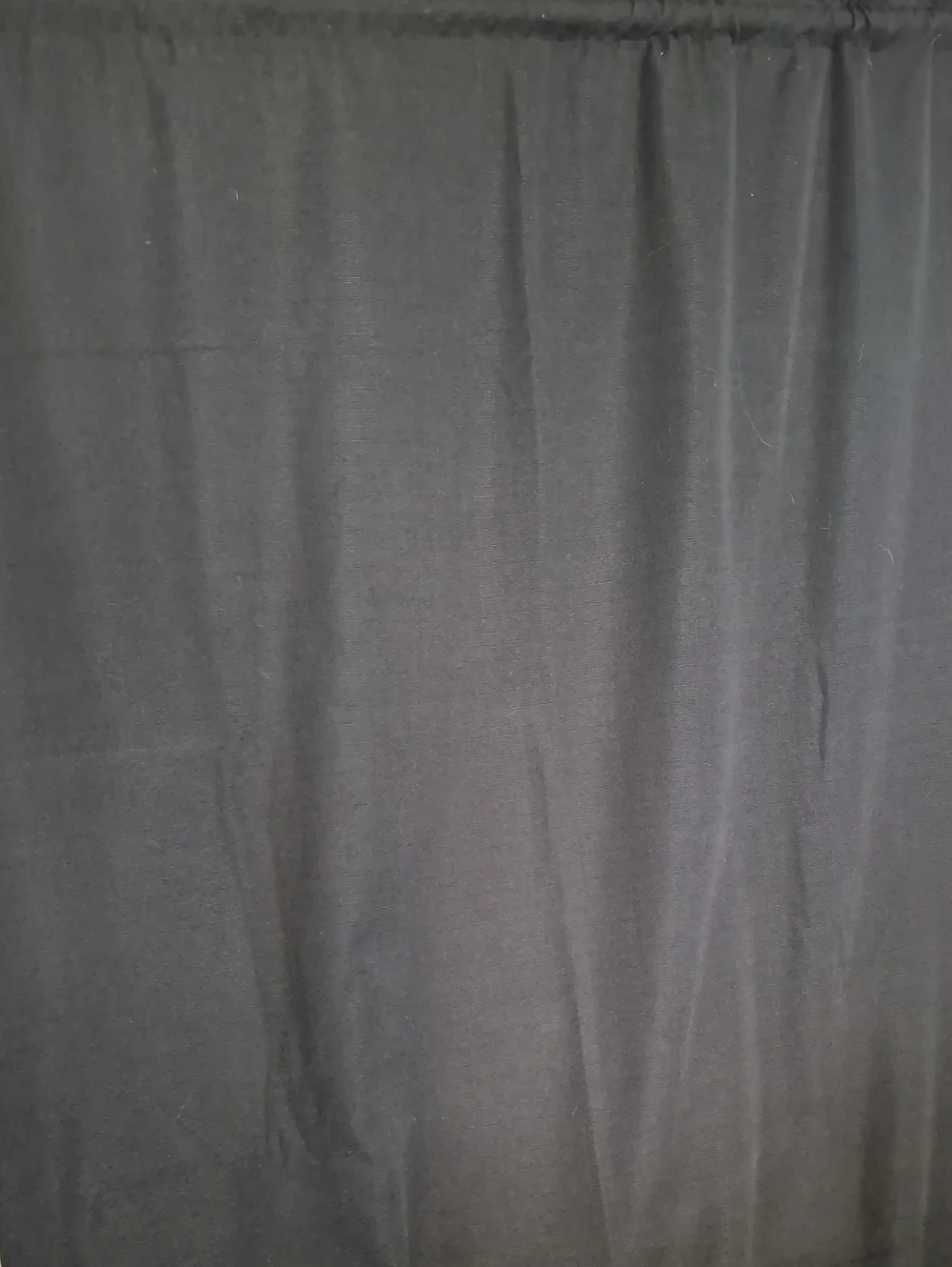 Black Mainstays Home Curtain Panel 40x84